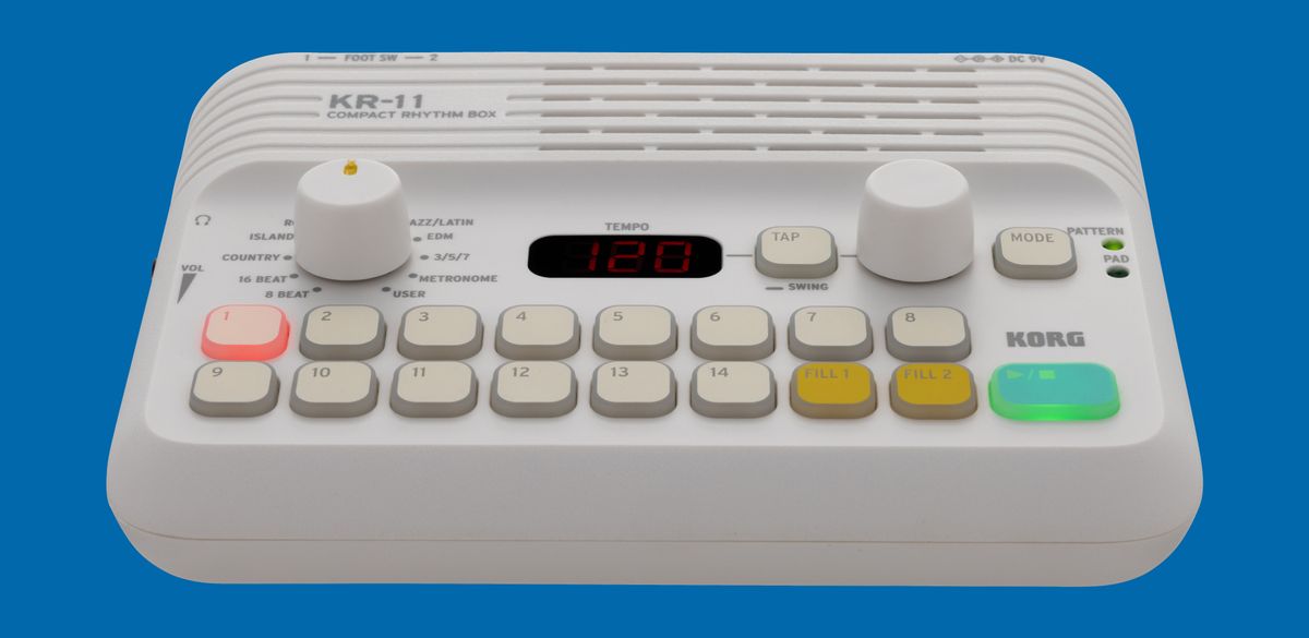 Korg KR-11 drum machine