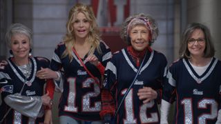 Rita Moreno, Jane Fonda, Lily Tomlin and Sally Field in 80 for Brady