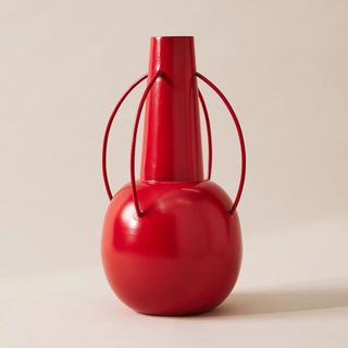 Mykonos Metal Belly Vase