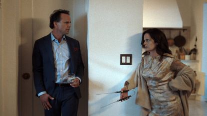 Walton Goggins and Elizabeth Reaser in The Uninvited