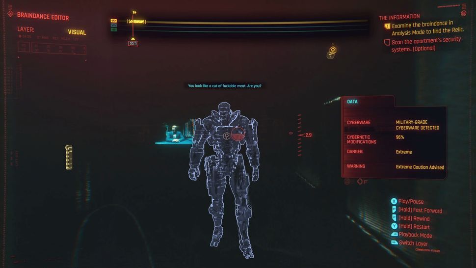 Cyberpunk 2077 The Information mission guide How to find the relic