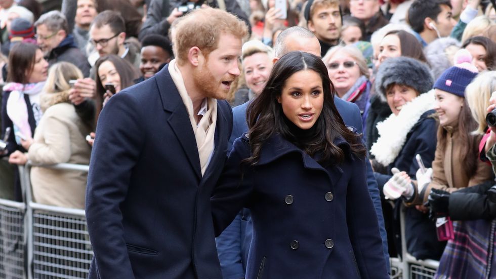 Prince Harry &amp; Meghan Markle Visit Nottingham