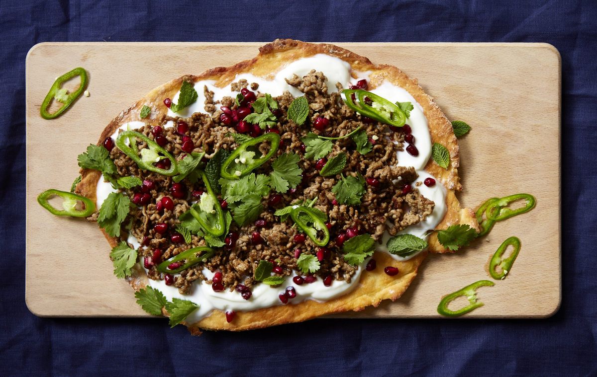 Middle Eastern Lamb Flatbread | Snack Recipes | Woman & Home