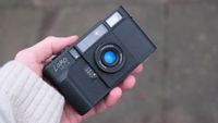 Lomography Lomo MC-A camera held in a hand