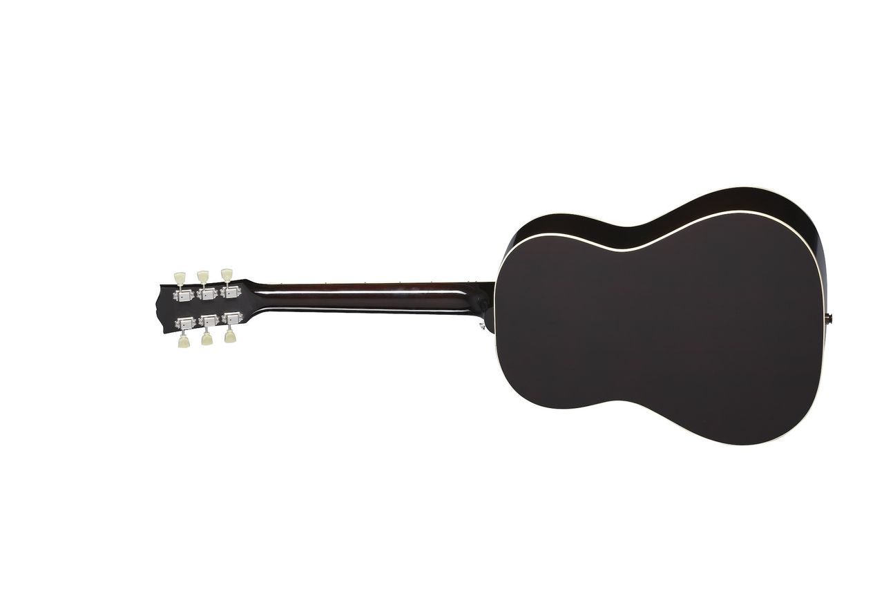 Nathaniel Rateliff's new signature Gibson LG-2 Western acoustic guitar