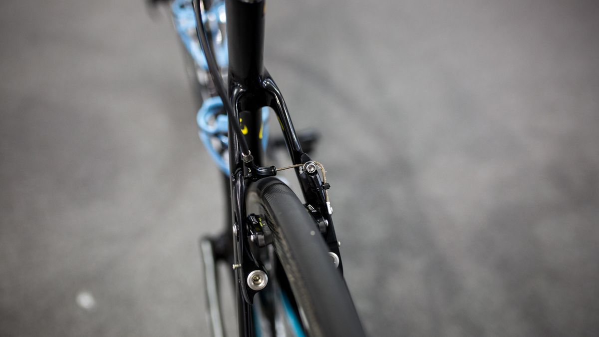 cantilever brakes on Dan Chabanov's Richard Sachs bike.