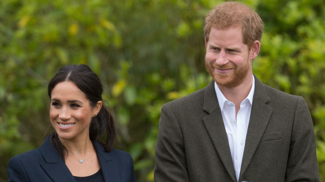 Prince Harry and Meghan&#039;s security team criticized. Seen here the Sussexes attend the unveiling of The Queen&#039;s Commonwealth Canopy 