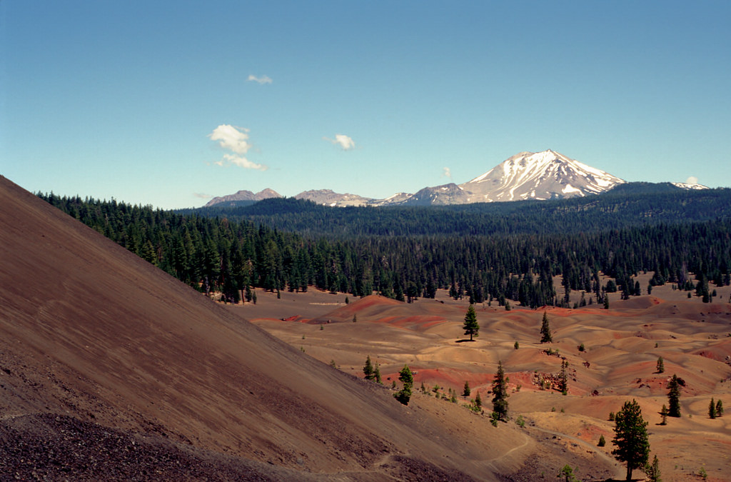 Hiking to the Painted Dunes at Lassen Volcanic National Park