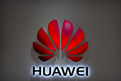 The Huawei logo.