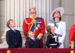 Prince George, Prince Louis, Princess Charlotte, Prince William, Kate Middleton