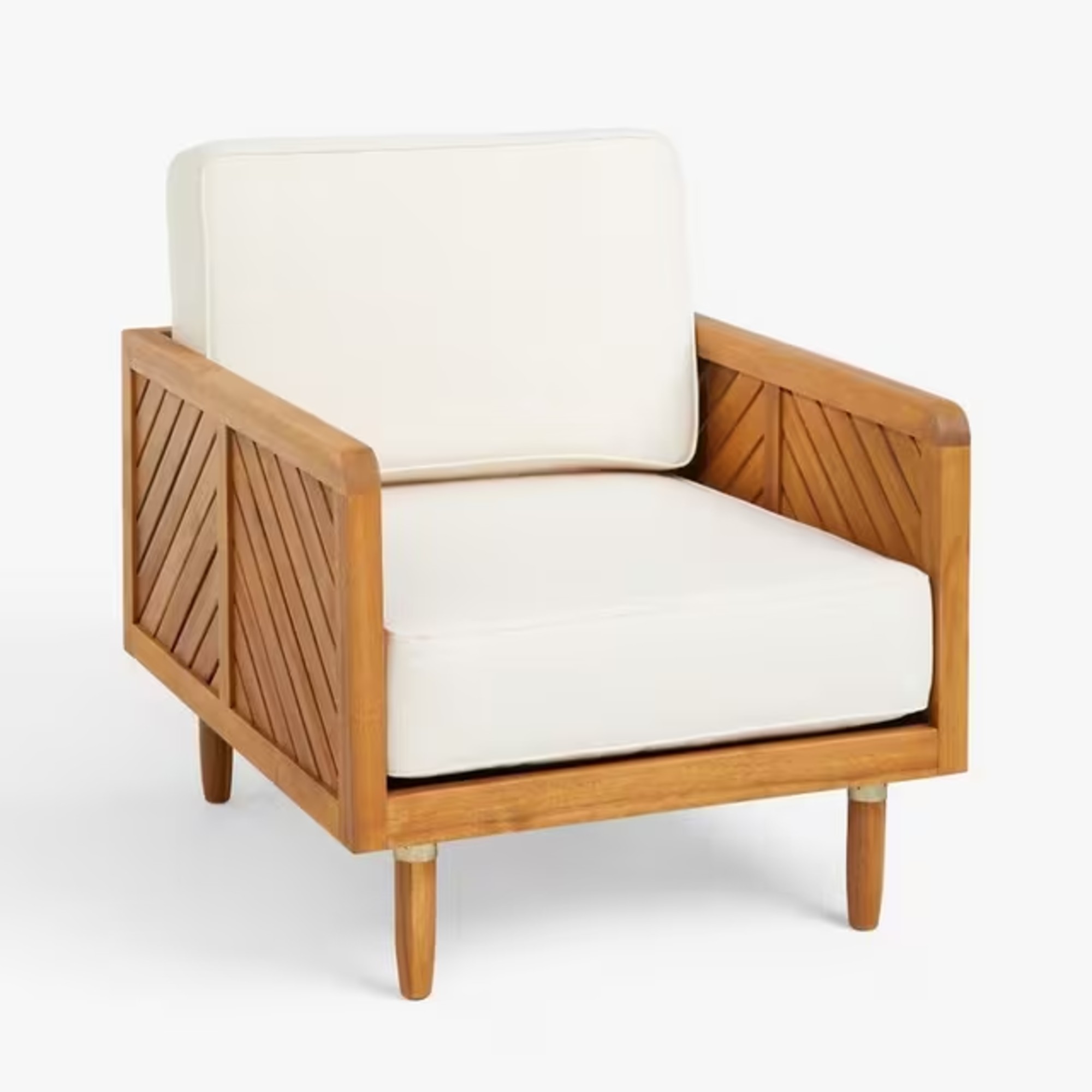 John Lewis + Swoon Franklin Garden Armchair, FSC-Certified (Acacia Wood)