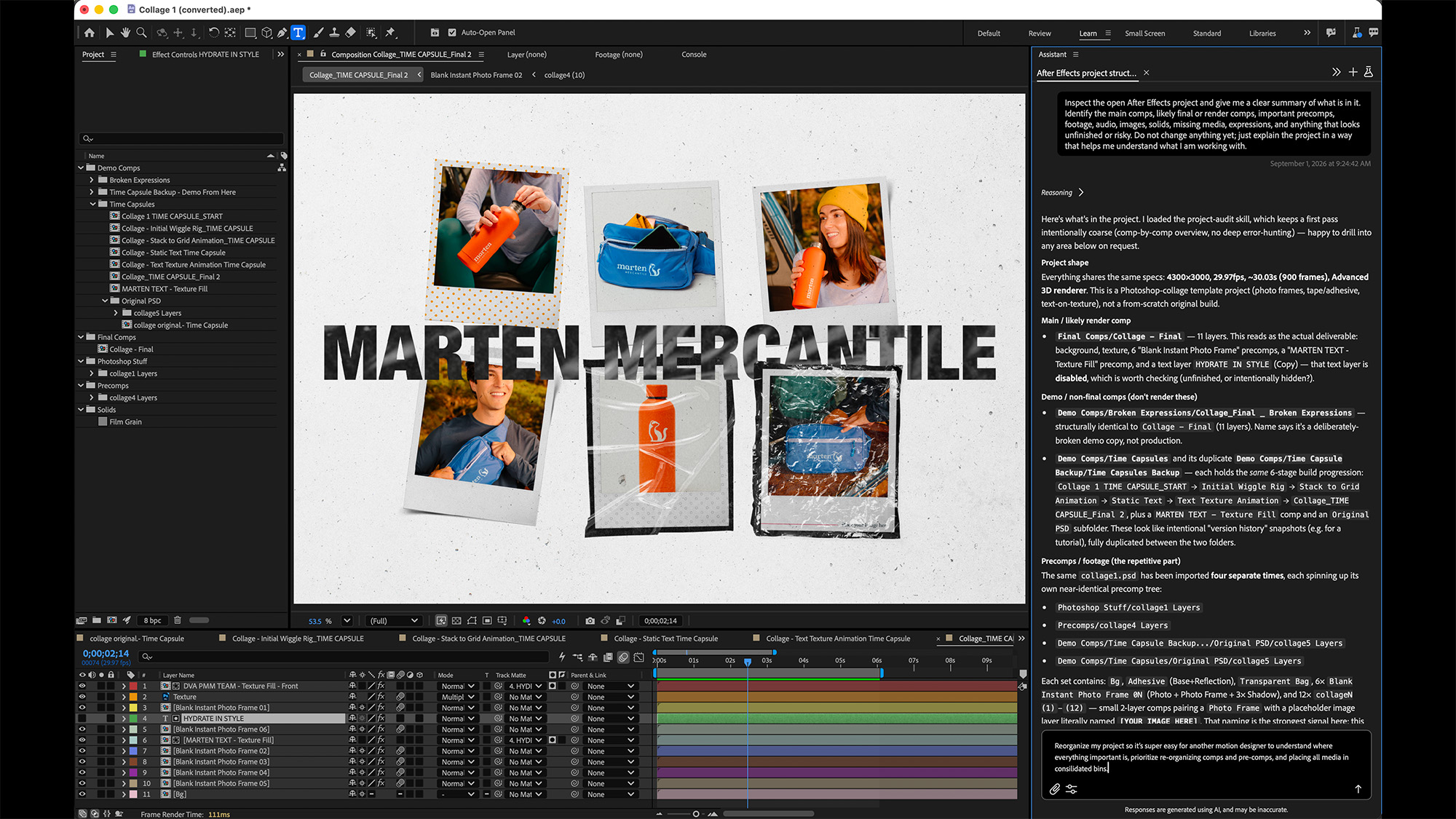 Adobe After Effects screenshot