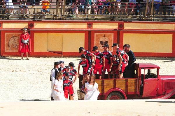BMC's ride was a bit "distinctive"