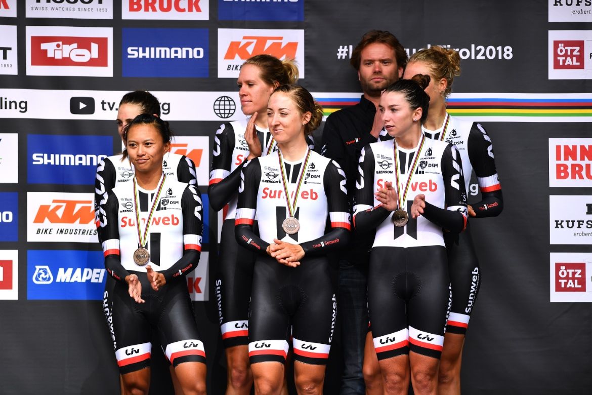 Sunweb had to settle for bronze in Innsbruck.