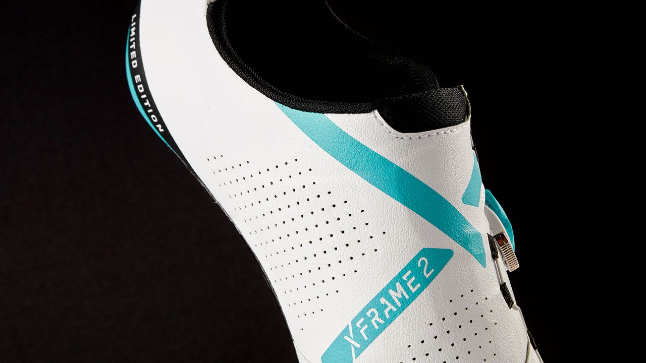 The shoes feature the second iteration of the brand's Xframe construction, which aims to reduce pressure points on the foot