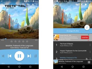 best android music player: Rocket Player