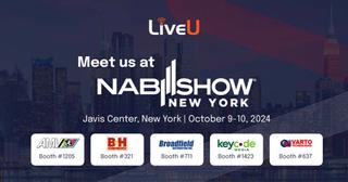 LiveU at NAB Show New York 2024