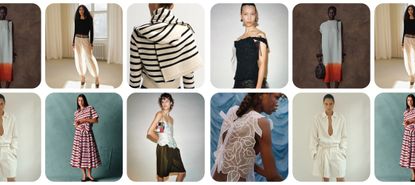 summer 2026 fashion trends at Khaite, Ferragamo, By Malene Birger, Maria McManus, Cecilie Bahnsen, Emilia Wickstead