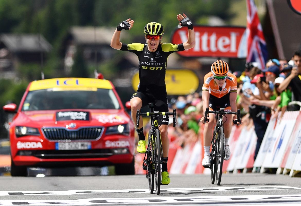 Annemiek van Vleuten (Mitchelton-Scott) wins La Course
