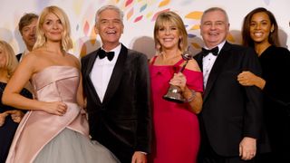 This Morning hosts Holly Willoughby, Phillip Schofield, Ruth Langsford, Eamonn Holmes, and Rochelle Humes