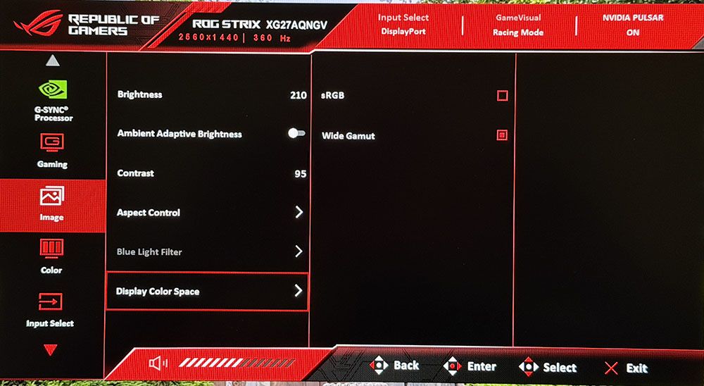 Asus ROG Strix XG27AQGNV