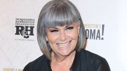 Dawn French attends the "Oklahoma!" West End opening night at the Wyndham's Theatre on February 28, 2023 in London, England. 