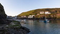 view of homes near port isaac harbour