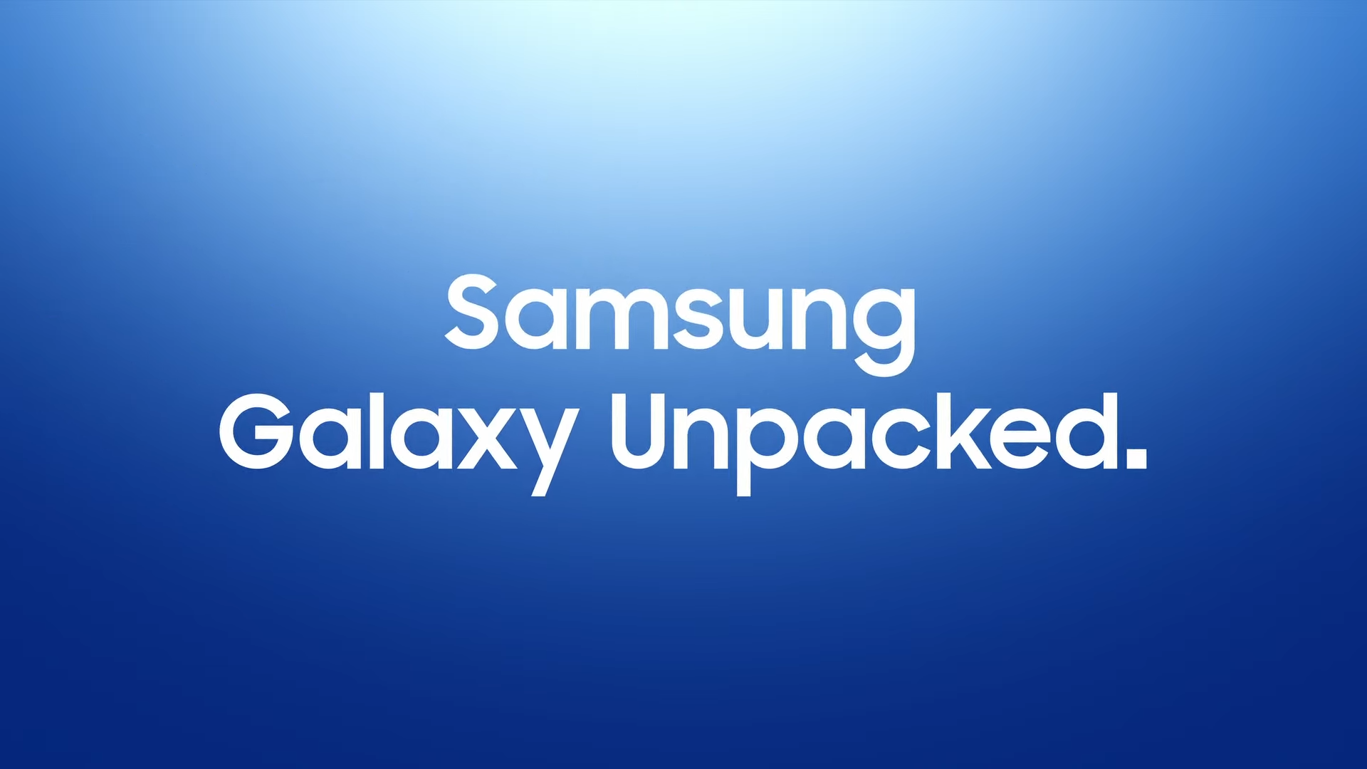 Galaxy Unpacked July 2025 Opening