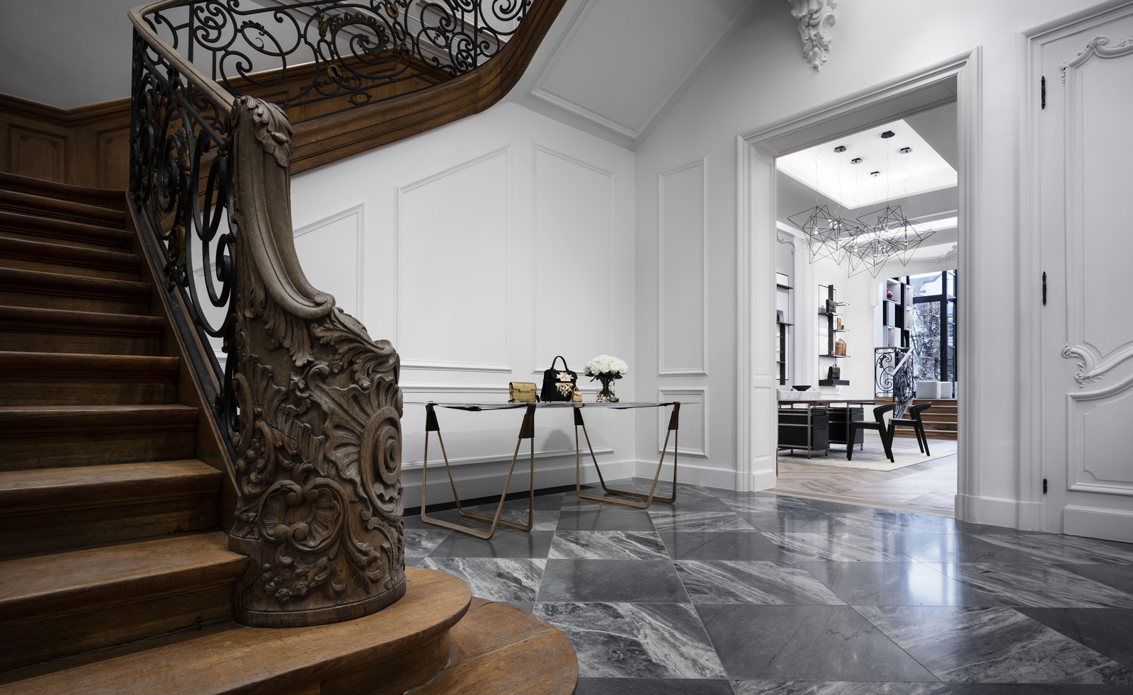 Delvaux’s new flagship store, Le 27, on Brussels’ Boulevard de Waterloo