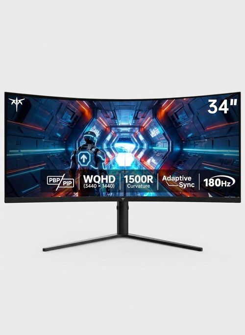 34-Inch Ultrawide Curved Gaming Monitor | 3440x1440 | 180 Hz