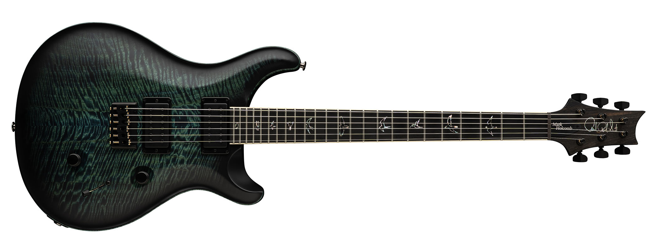 PRS Mark Holcomb: previously only a limited edition run, the Periphery guitarist's Core Series signature model is now part of the PRS Guitars catalogue, as the Maryland high-end brand continues its 40th Anniversary celebrations by keeping the releases coming each month.