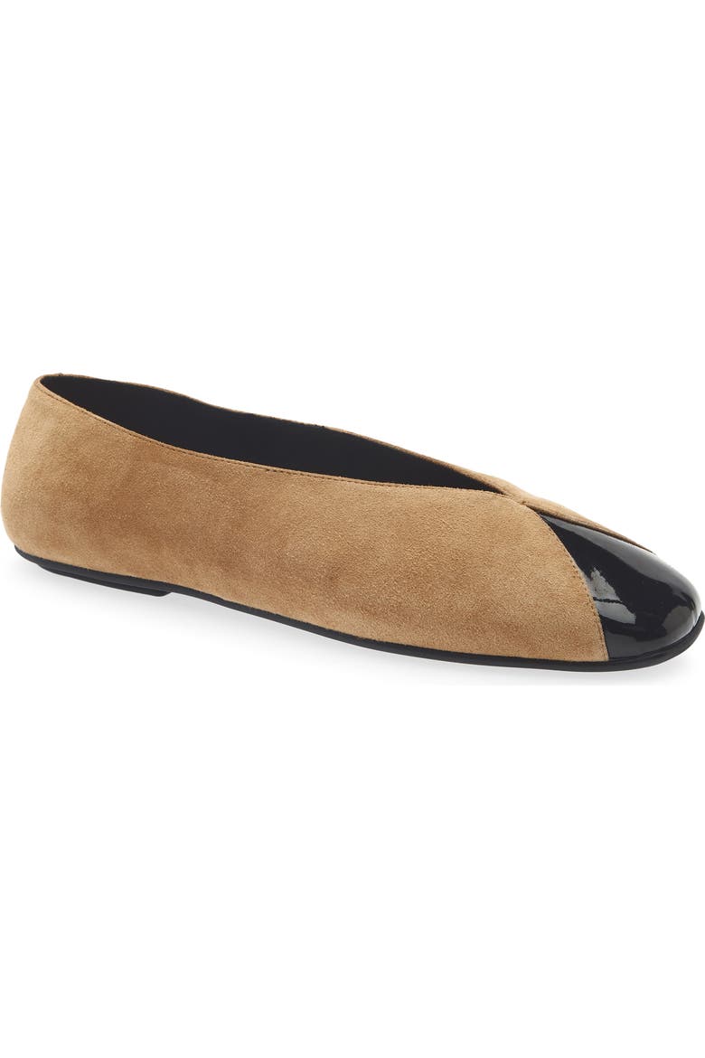 Grasp Cap Toe Flat
