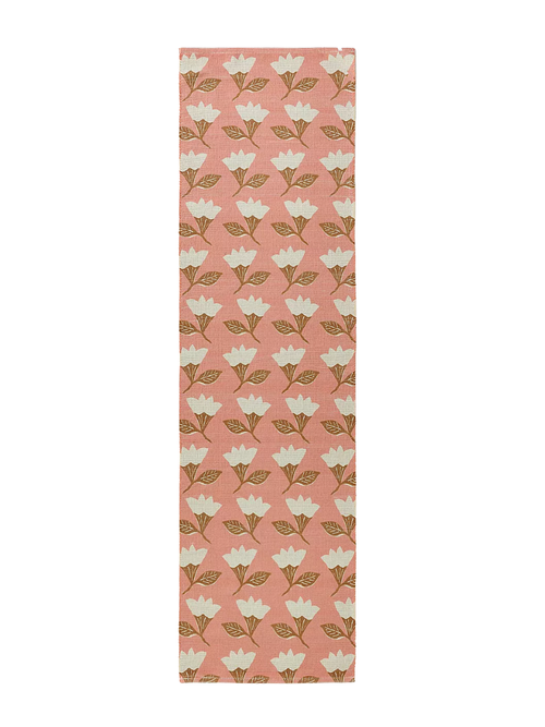 Sonny Flatwoven Printed Floral Runner, 2'6" x 9'