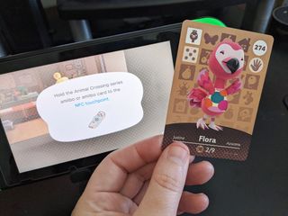 Acnh How To Scan Amiibo: Scan your amiibo card over the right joystick