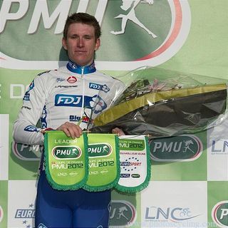 Arnaud Demare (FDJ-BigMat) winner of the Cholet Pays de Loire