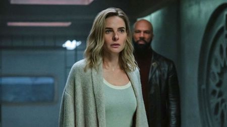 Rebecca Ferguson and Common Silo season 3