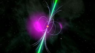 An odd hiccuping pulsar