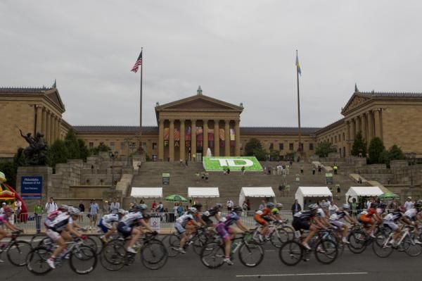 Past the famous Rocky steps