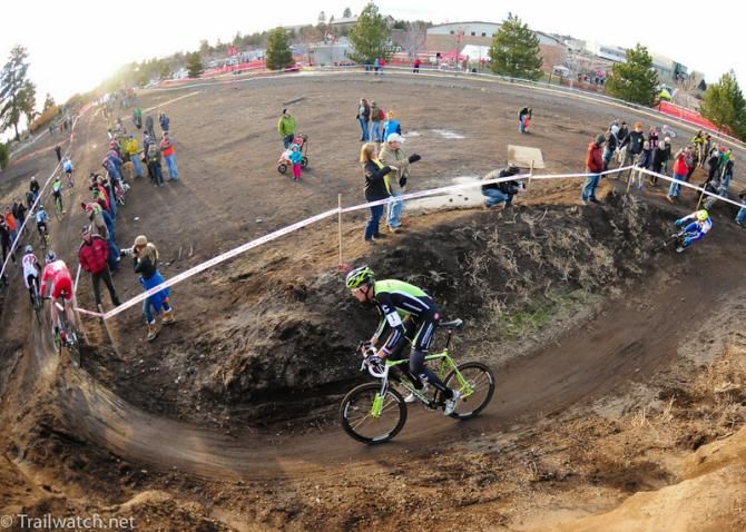 Ryan Trebon (Cannondale) found himself chasing Summerhill for a few laps