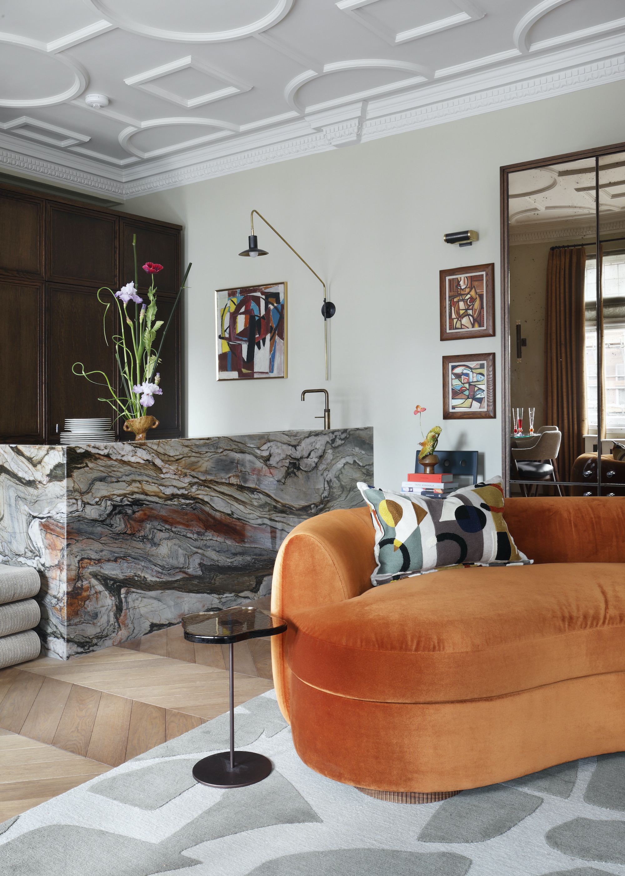 Quartzite: tougher than marble, just as dreamy.