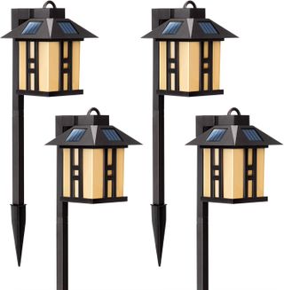 Japanese decorative lights, solar path lights