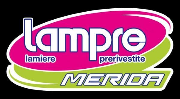 Lampre added the green of Merida to its logo