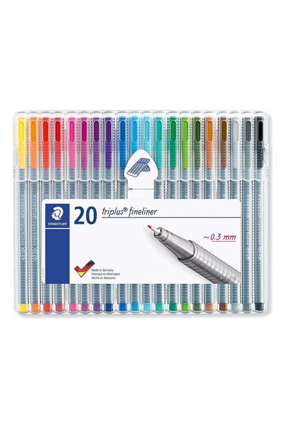 STAEDTLER A 20-Pack of Colorful Pens 