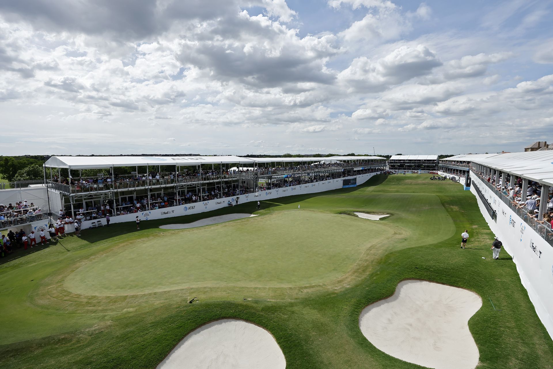 Par 3 stadium hole at TPC Craig Ranch