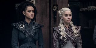 Game of Thrones Missandei Nathalie Emmanuel Daenerys Targaryen Emilia Clarke HBO