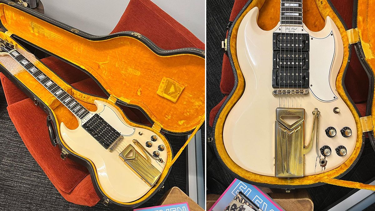 Mary Ford’s 1961 Gibson Les Paul SG Custom has just been tracked down… on Facebook Marketplace