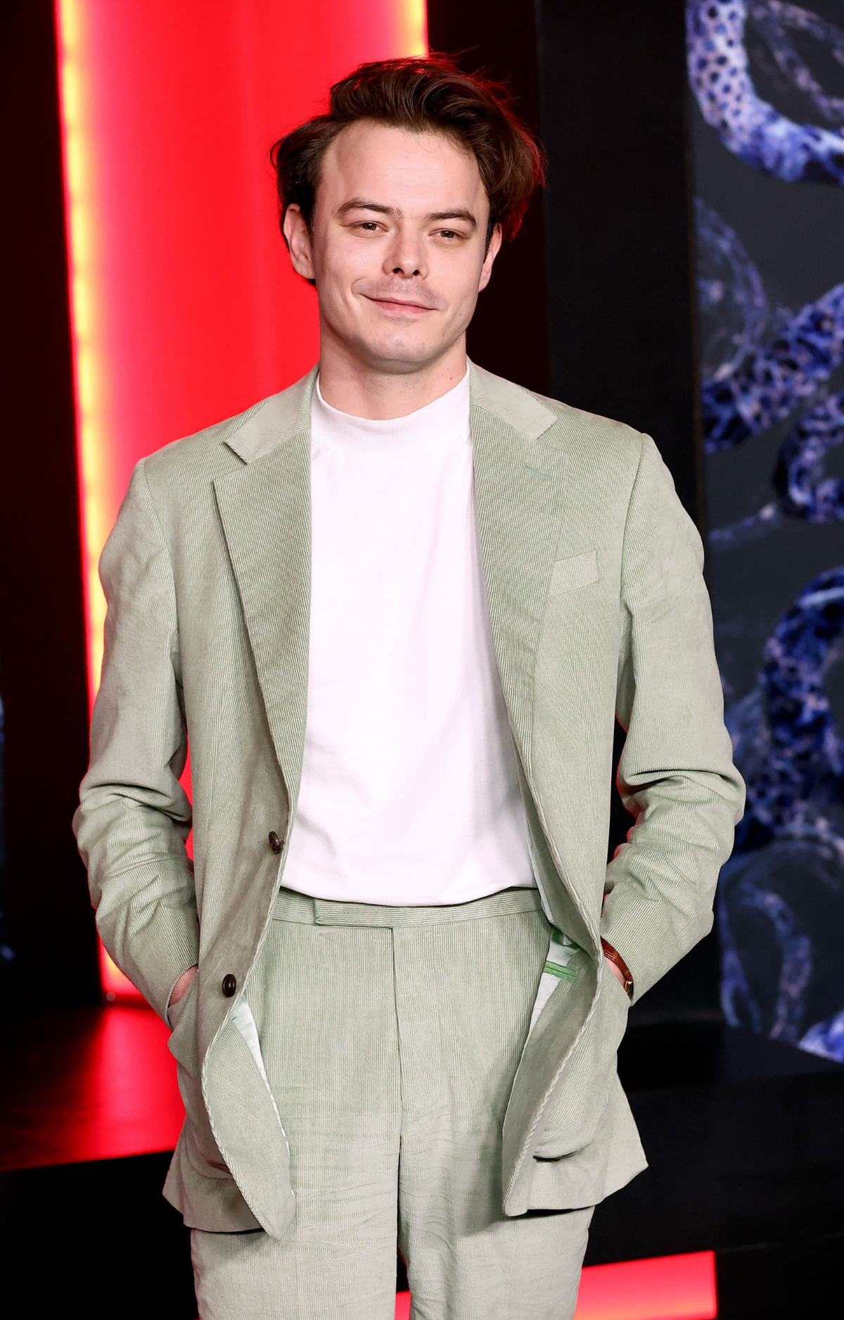 Charlie Heaton at the season 4 premiere of Stranger Things