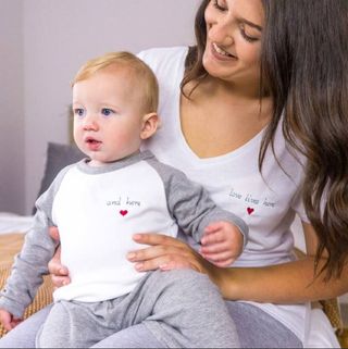 Love Lives Here Family Pyjamas from Not On the High Street