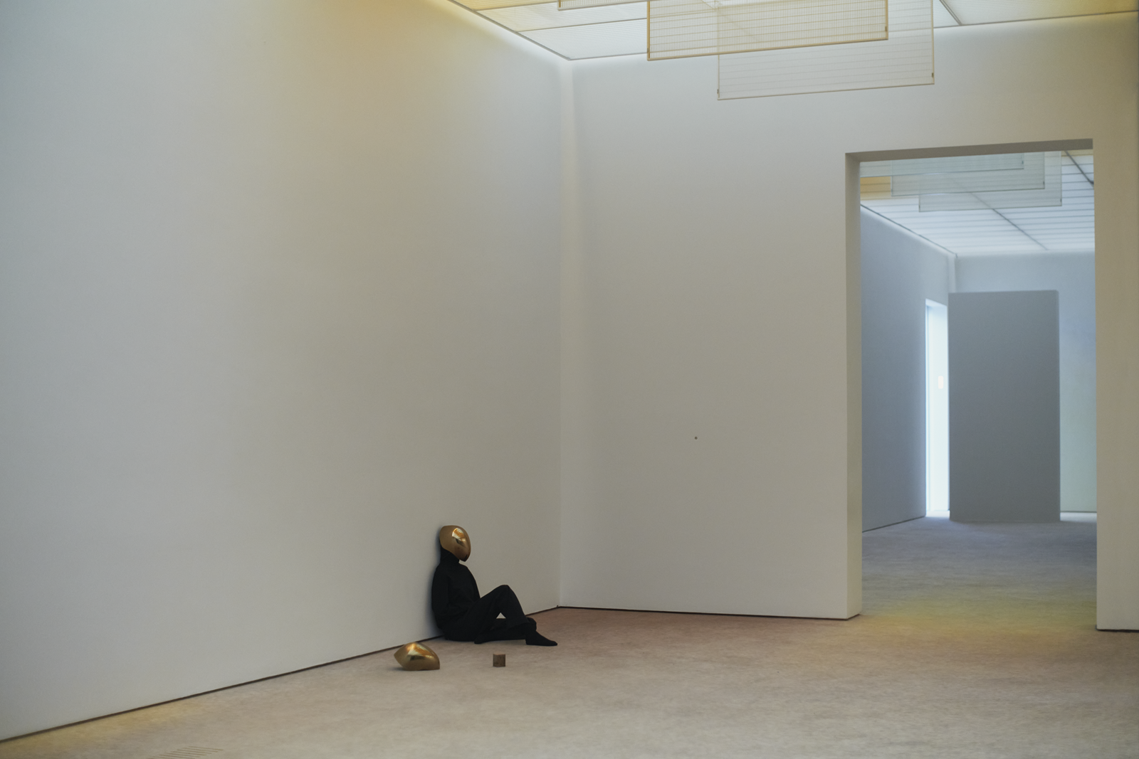 installation view of Pierre Huyghe at Fondation Beyeler