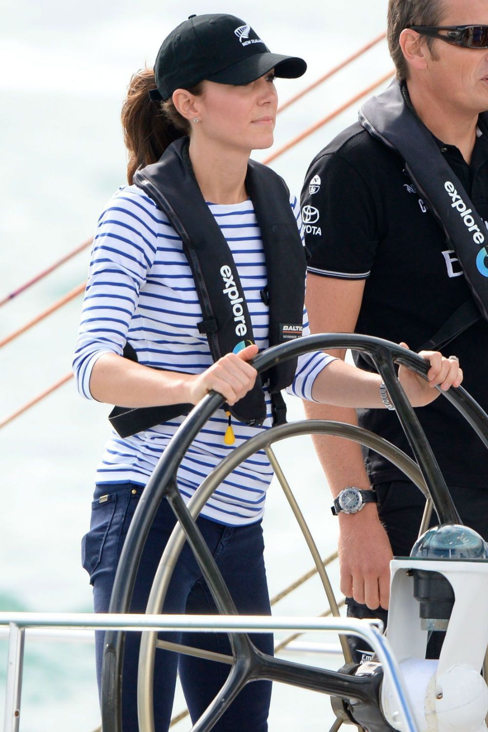 Kate Middleton sailing race New Zealand